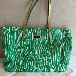 Lilly Pulitzer Canvas Tote